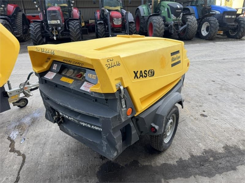 Atlas Copco XAS 67 Single Axle Trailed Compressor - Agricultural machinery: picture 4 Atlas Copco XAS 67 Single Axle Trailed Compressor - Agricultural machinery: picture 4