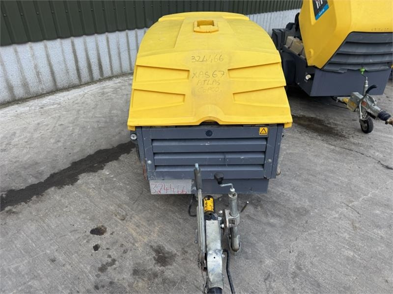 Atlas Copco XAS 67 Single Axle Trailed Compressor - Agricultural machinery: picture 3 Atlas Copco XAS 67 Single Axle Trailed Compressor - Agricultural machinery: picture 3