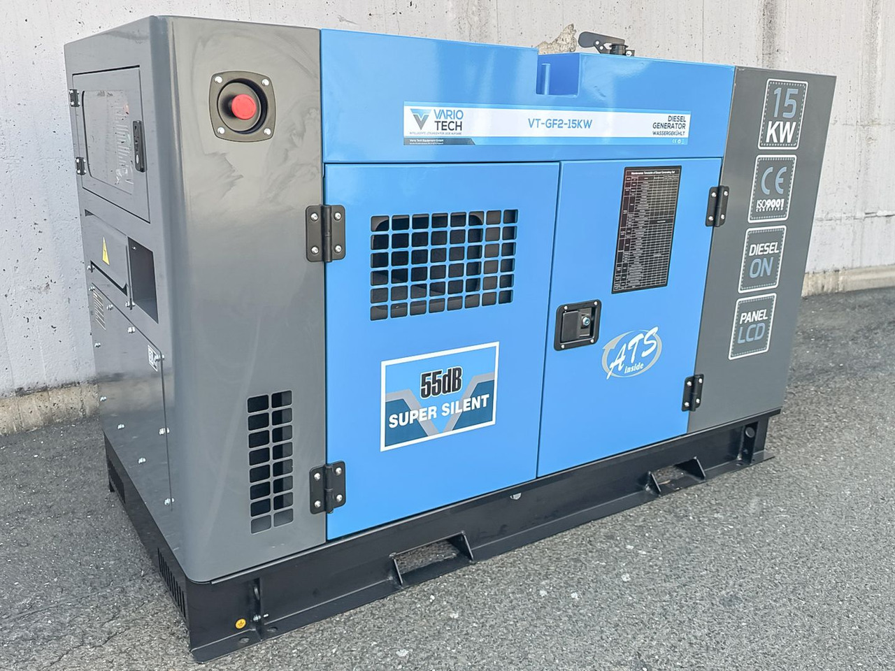 Vario Tech Dieselgenerator VT-GF2-15KW Super Silent + ATS - Generator set: picture 1 Vario Tech Dieselgenerator VT-GF2-15KW Super Silent + ATS - Generator set: picture 1