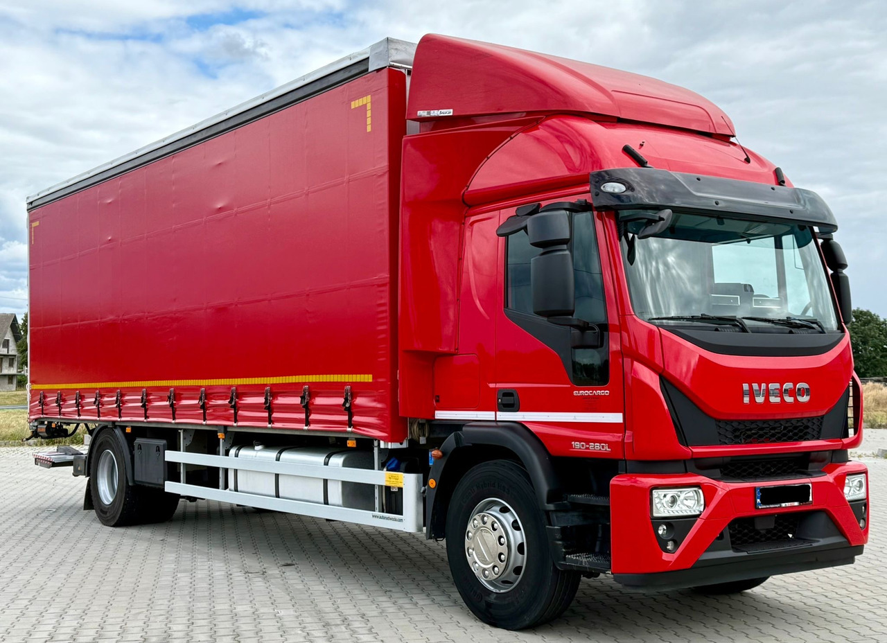 IVECO EUROCARGO 180-280 / FIRANKA / WINDA / 20 PALET / 80 TYŚ KM / 2023 ROK / 9 223 KG ŁADOWNOŚ - Curtainsider truck: picture 1 IVECO EUROCARGO 180-280 / FIRANKA / WINDA / 20 PALET / 80 TYŚ KM / 2023 ROK / 9 223 KG ŁADOWNOŚ - Curtainsider truck: picture 1