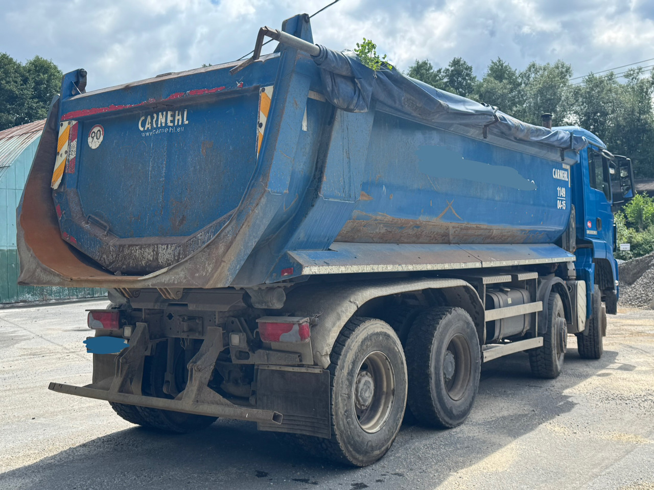 MAN TGS 35.440 / WYWROTKA / 8X8 / TYLNOZSYPOWA / 220 TYS KM / 2015 / E5 - Tipper: picture 4 MAN TGS 35.440 / WYWROTKA / 8X8 / TYLNOZSYPOWA / 220 TYS KM / 2015 / E5 - Tipper: picture 4
