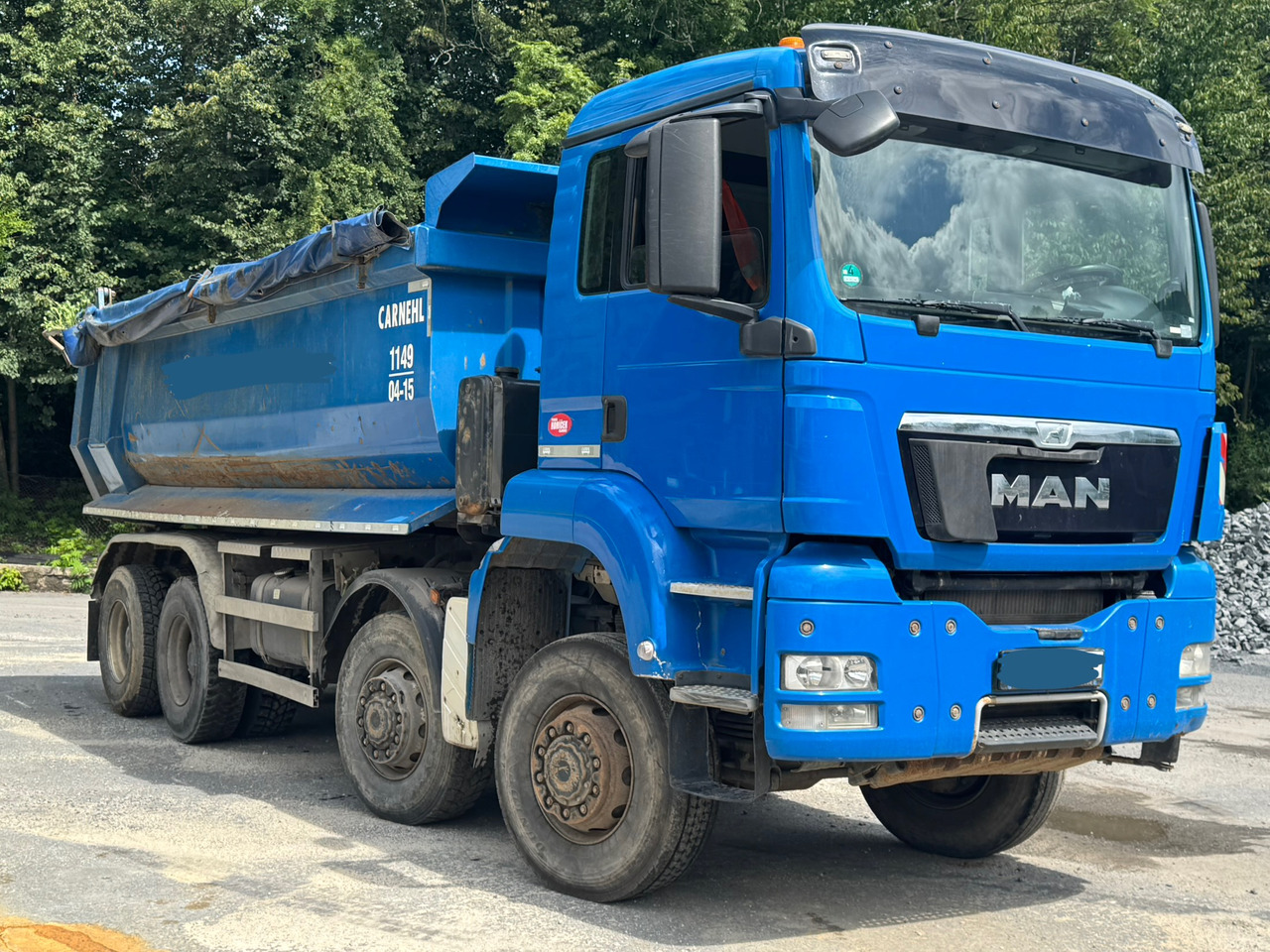 MAN TGS 35.440 / WYWROTKA / 8X8 / TYLNOZSYPOWA / 220 TYS KM / 2015 / E5 - Tipper: picture 1 MAN TGS 35.440 / WYWROTKA / 8X8 / TYLNOZSYPOWA / 220 TYS KM / 2015 / E5 - Tipper: picture 1
