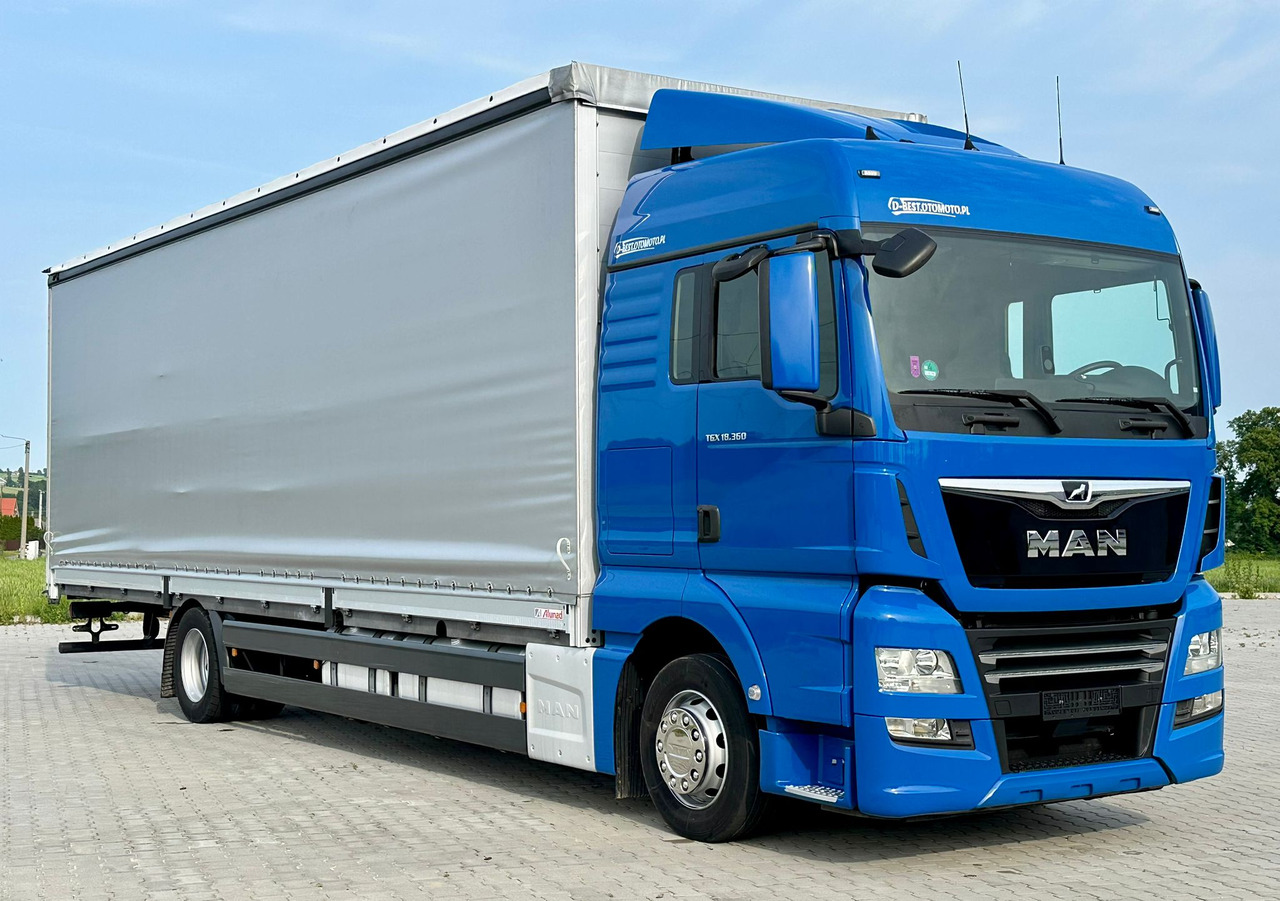 MAN TGX 18.360 / BURTO - FIRANKA / 23 PALETY / SYPIALKA / AUTOMAT / 2021 ROK / SPROWADZONY / SERWISOW - Curtainsider truck: picture 1 MAN TGX 18.360 / BURTO - FIRANKA / 23 PALETY / SYPIALKA / AUTOMAT / 2021 ROK / SPROWADZONY / SERWISOW - Curtainsider truck: picture 1
