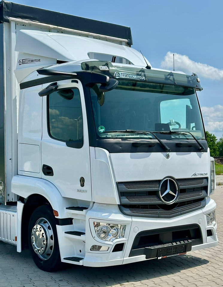 Curtainsider truck MERCEDES-BENZ ACTROS 1833 / FIRANKA / WINDA / 18 PALET / AUTOMAT / 310 TYS KM / DUŻY SILNIK / 2020 ROK / SYPIALKA: picture 7