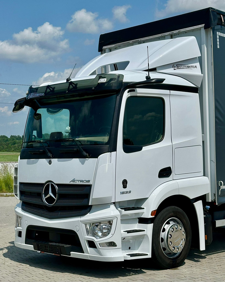 Curtainsider truck MERCEDES-BENZ ACTROS 1833 / FIRANKA / WINDA / 18 PALET / AUTOMAT / 310 TYS KM / DUŻY SILNIK / 2020 ROK / SYPIALKA: picture 8