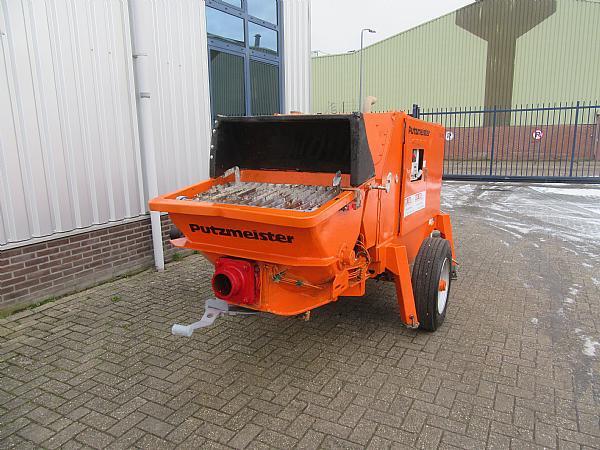 2014 PUTZMEISTER BSA1005 DC trailer mounted. - Stationary concrete pump: picture 2 2014 PUTZMEISTER BSA1005 DC trailer mounted. - Stationary concrete pump: picture 2