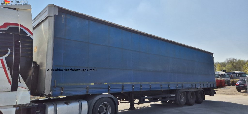 Kögel SN24 Standard, Edscha, Trommelbremse - Curtainsider semi-trailer: picture 1 Kögel SN24 Standard, Edscha, Trommelbremse - Curtainsider semi-trailer: picture 1