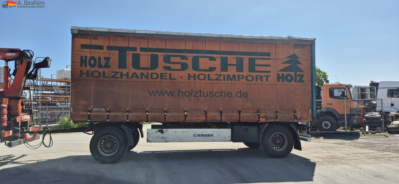 Curtainsider trailer Krone AZP Schiebeplane, Edscha: picture 13