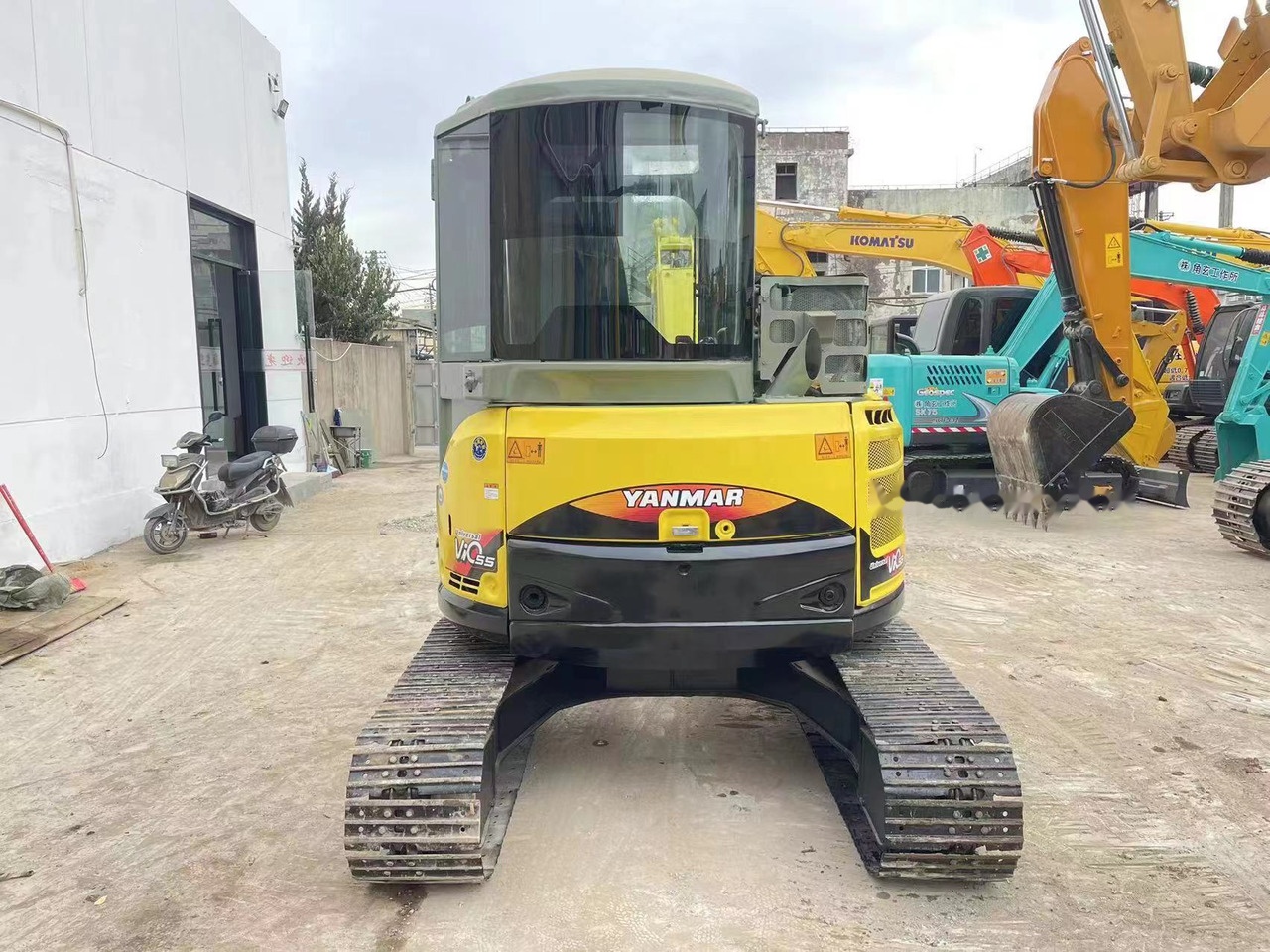 YANMAR VIO55 - Mini excavator: picture 3 YANMAR VIO55 - Mini excavator: picture 3