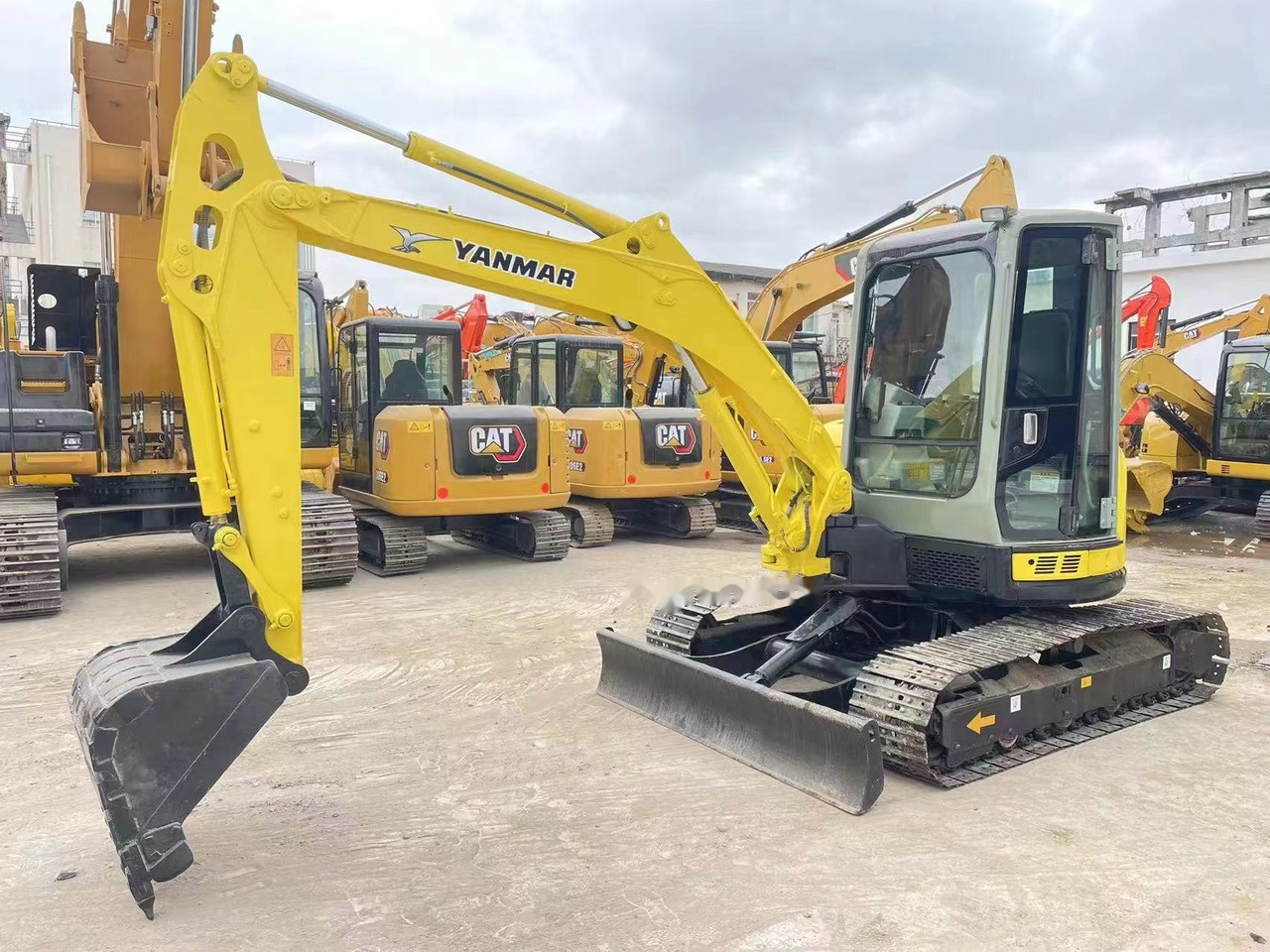 YANMAR VIO55 - Mini excavator: picture 1 YANMAR VIO55 - Mini excavator: picture 1