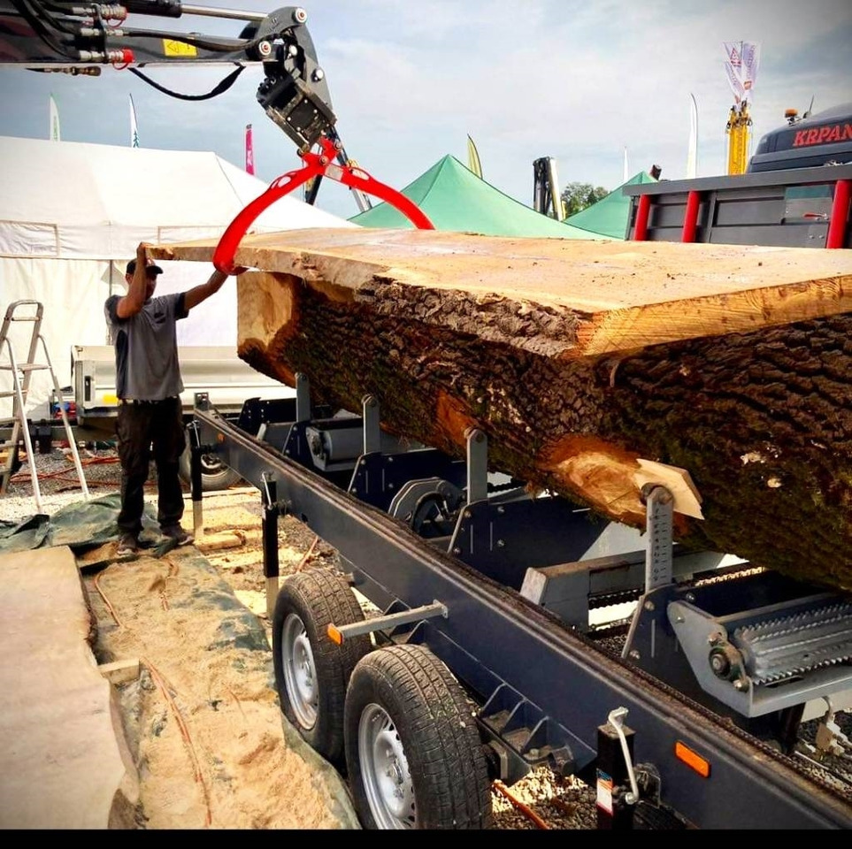 New Sawmill Trak-Met Trak taśmowy mobilny Big 130 cm TTP600 homologacja: picture 17
