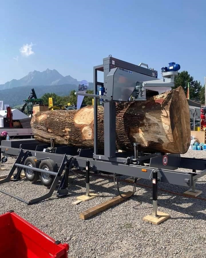 New Sawmill Trak-Met Trak taśmowy mobilny Big 130 cm TTP600 homologacja: picture 10