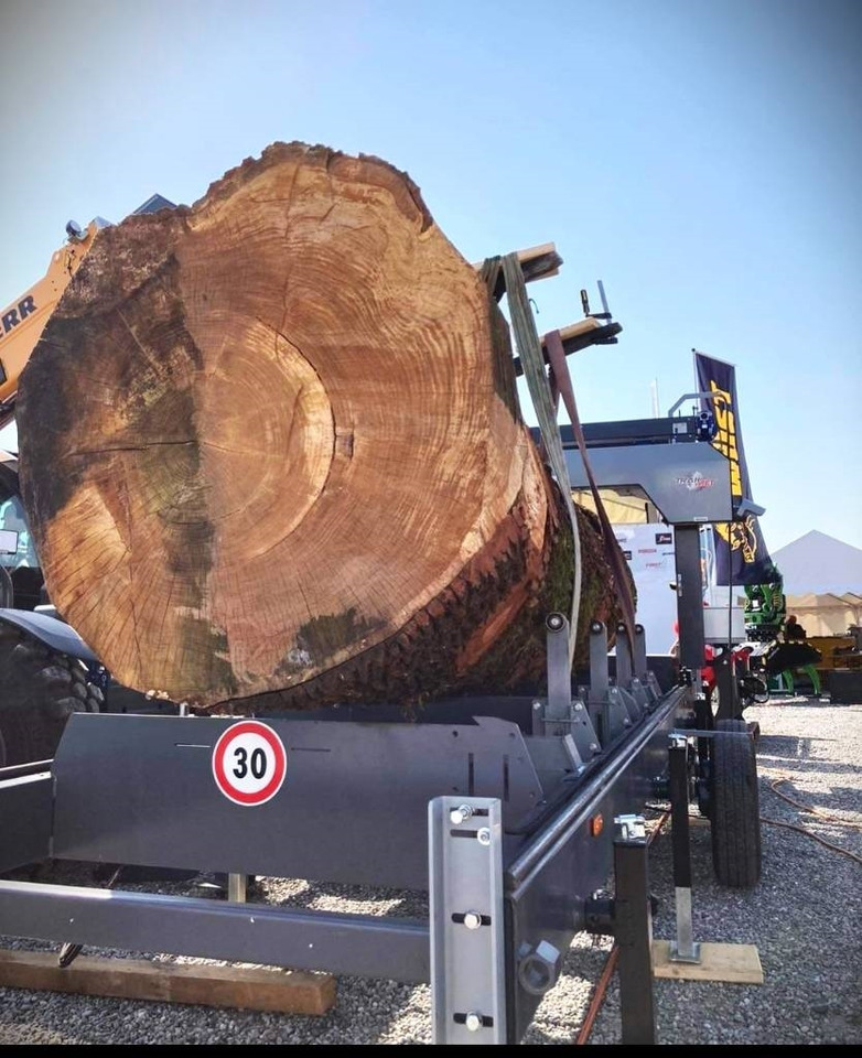 New Sawmill Trak-Met Trak taśmowy mobilny Big 130 cm TTP600 homologacja: picture 18