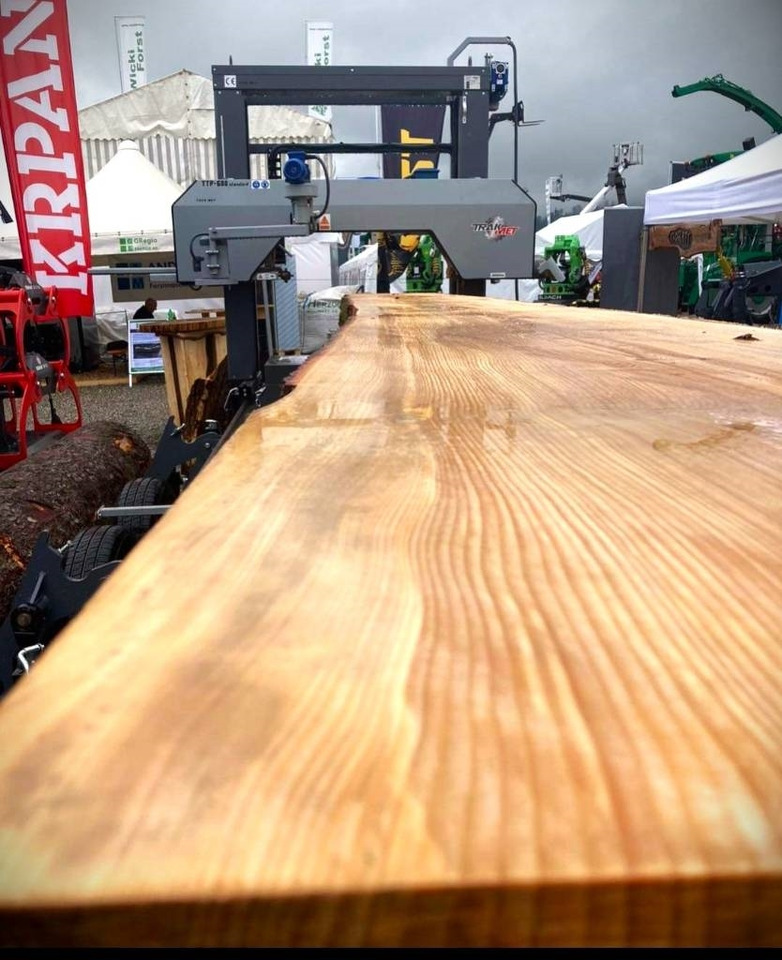 New Sawmill Trak-Met Trak taśmowy mobilny Big 130 cm TTP600 homologacja: picture 15