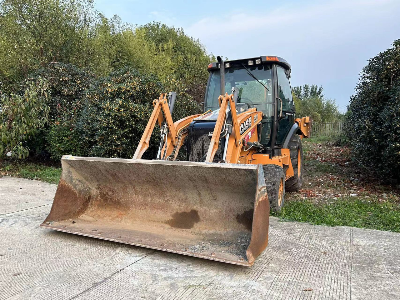 CASE 580 SUPPER N - Backhoe loader: picture 2 CASE 580 SUPPER N - Backhoe loader: picture 2