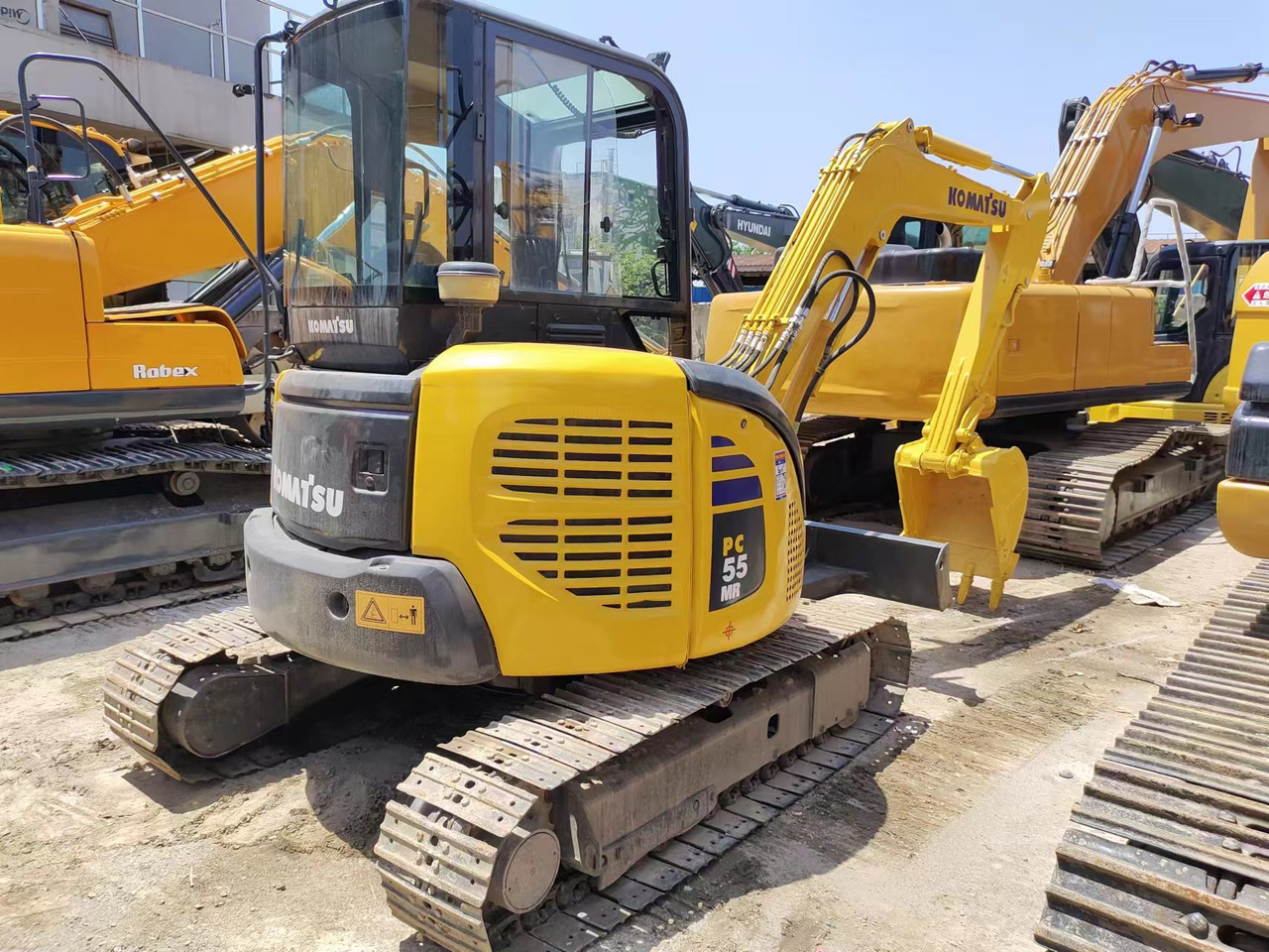 KOMATSU PC55MR - Mini excavator: picture 1 KOMATSU PC55MR - Mini excavator: picture 1