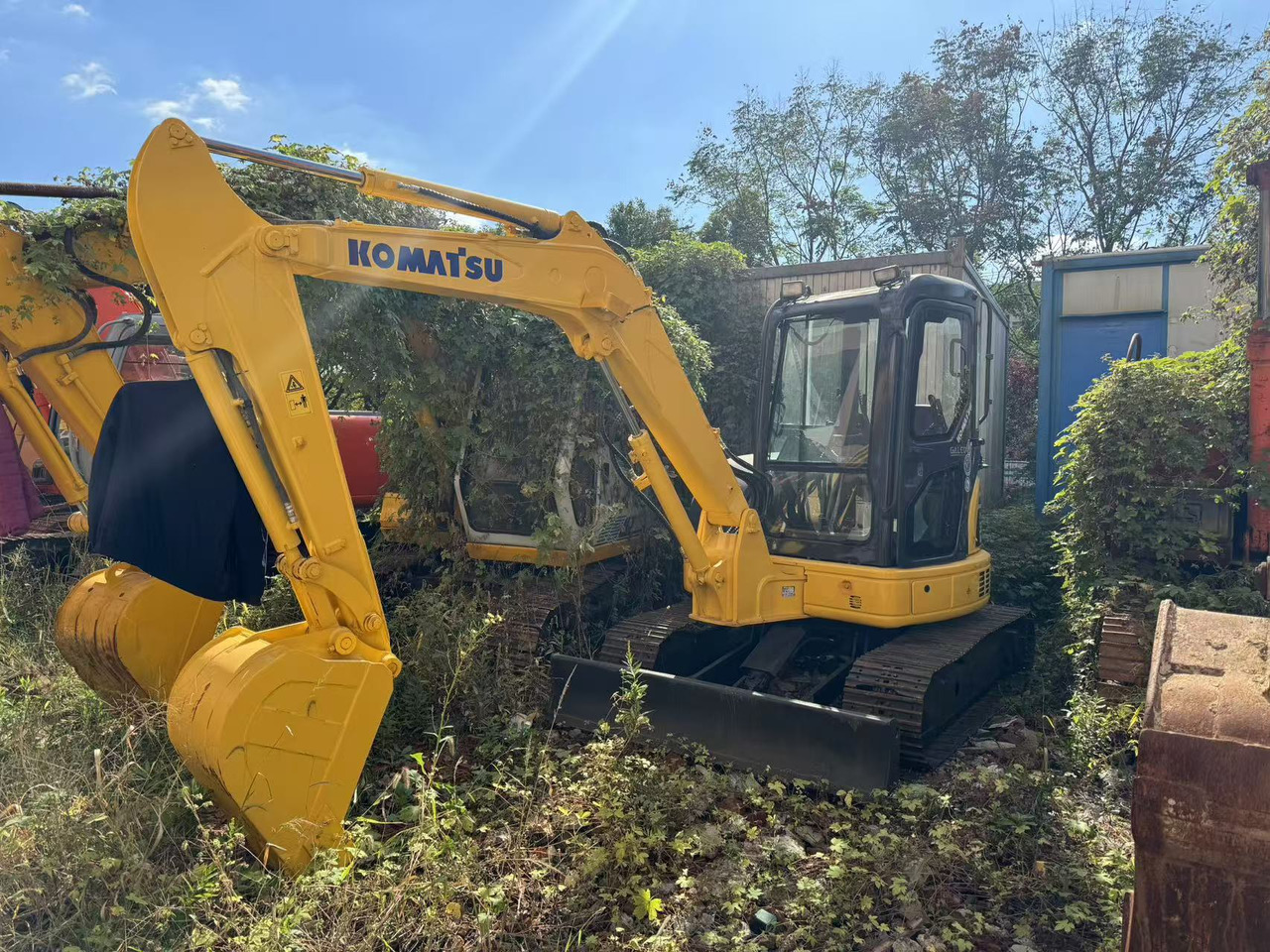 KOMATSU PC55MR - Mini excavator: picture 1 KOMATSU PC55MR - Mini excavator: picture 1