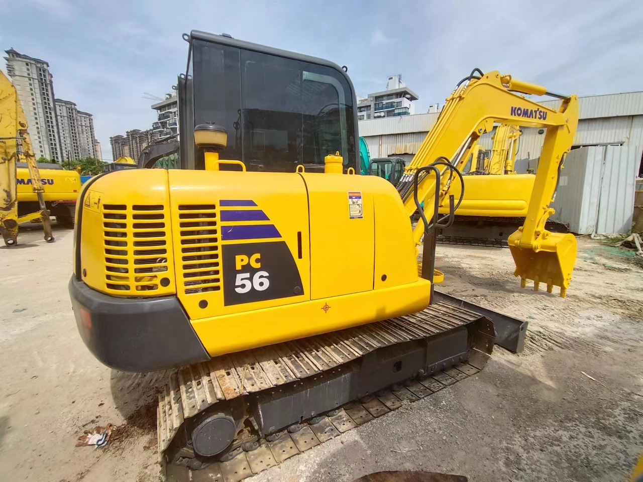 KOMATSU PC56 komatsu mini excavator PC55 PC60 - Mini excavator: picture 4 KOMATSU PC56 komatsu mini excavator PC55 PC60 - Mini excavator: picture 4