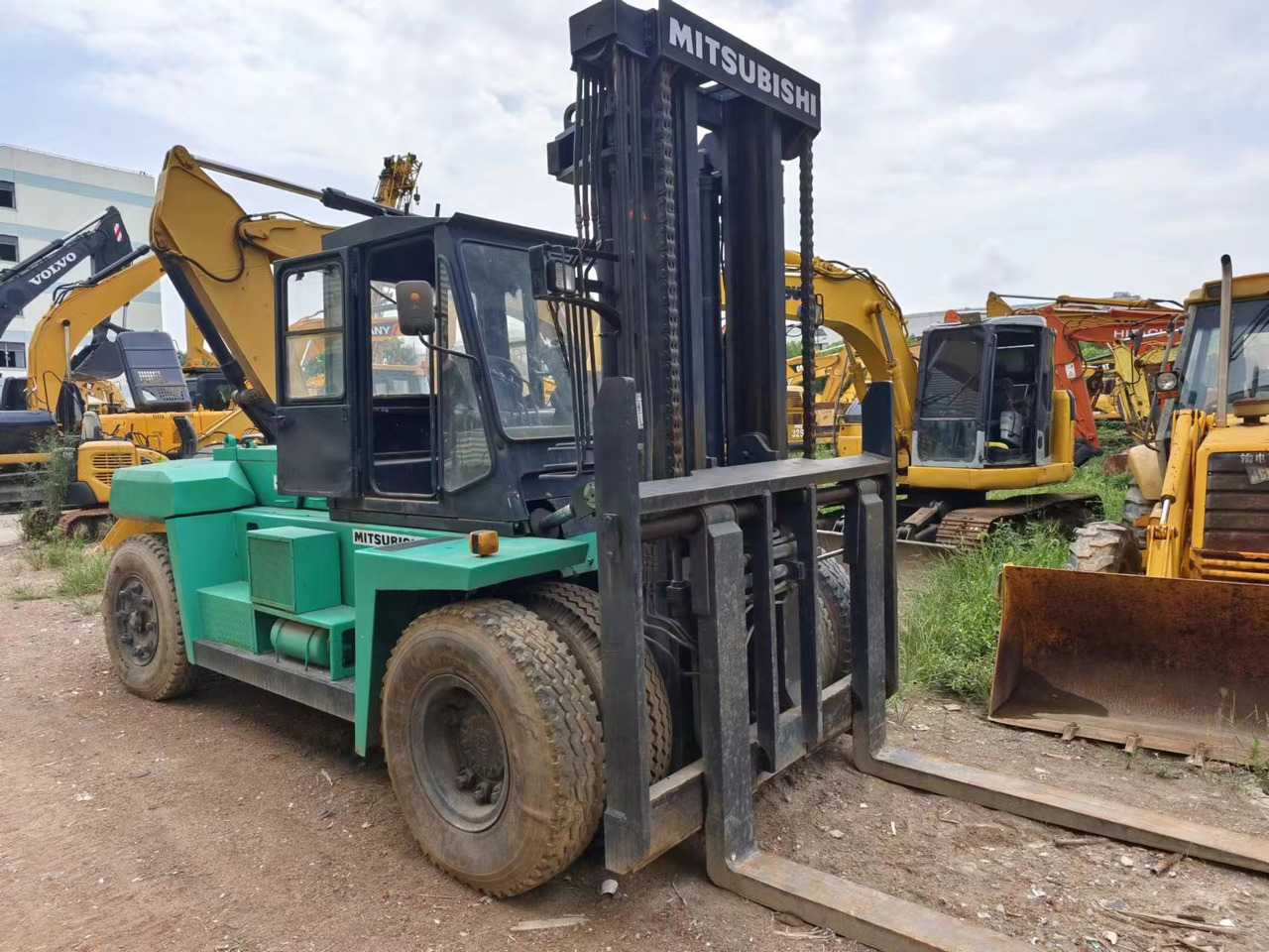 MITSUBISHI 16ton diesel forklift Japan made - Diesel forklift: picture 1 MITSUBISHI 16ton diesel forklift Japan made - Diesel forklift: picture 1