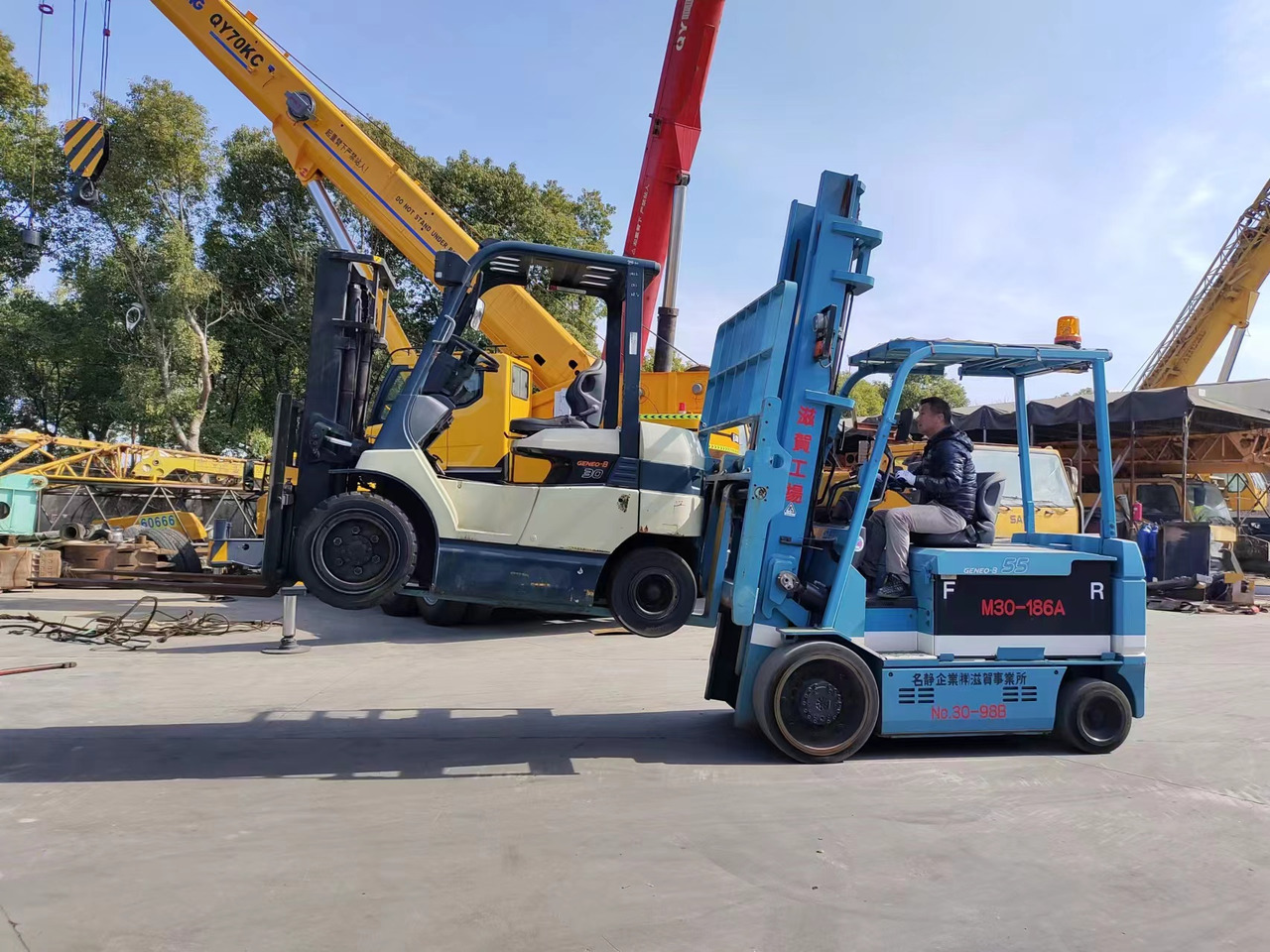 TOYOTA 7FBCU55  electric forklift from Japan original - Electric forklift: picture 4 TOYOTA 7FBCU55  electric forklift from Japan original - Electric forklift: picture 4