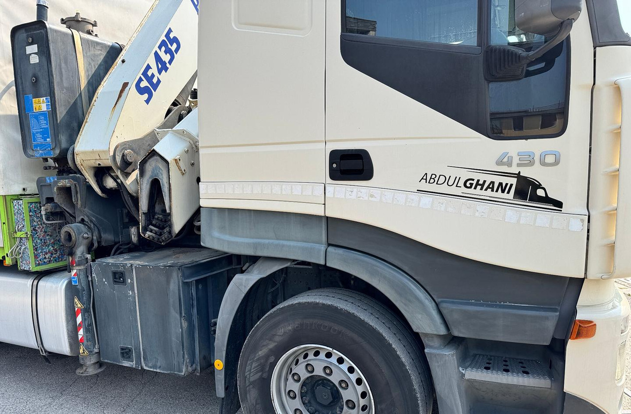 IVECO 430 - 4 ASSI STRADALE CON GRU - Curtainsider truck: picture 4 IVECO 430 - 4 ASSI STRADALE CON GRU - Curtainsider truck: picture 4