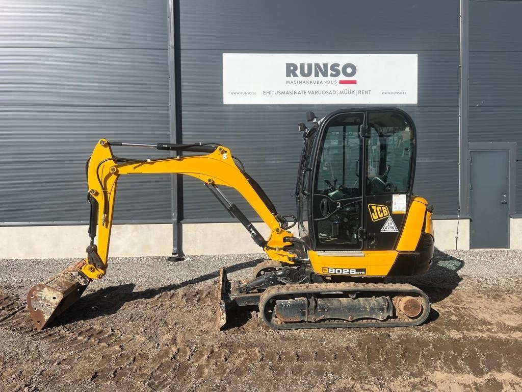 JCB 8026 CTS - Mini excavator: picture 2 JCB 8026 CTS - Mini excavator: picture 2