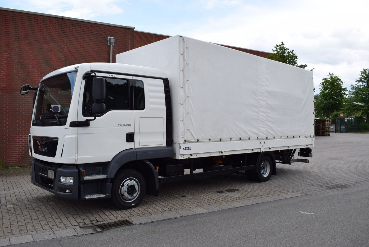 MAN TGL 8.190 Pritsche Plane LBW Tempomat Klima - Curtain side van: picture 2 MAN TGL 8.190 Pritsche Plane LBW Tempomat Klima - Curtain side van: picture 2
