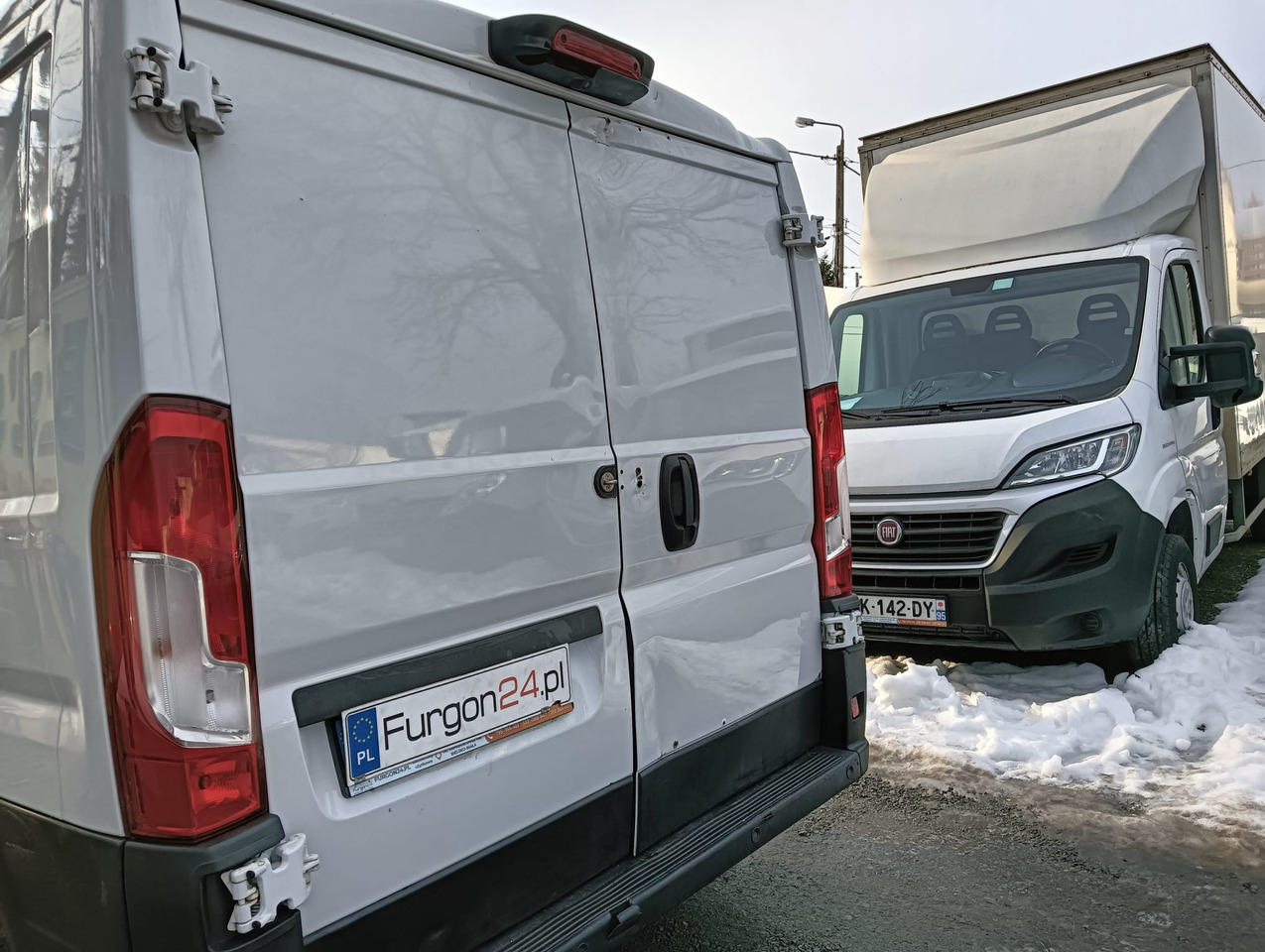 Small van FIAT DUCATO FURGON BLASZAK L2H1 NR 823: picture 7