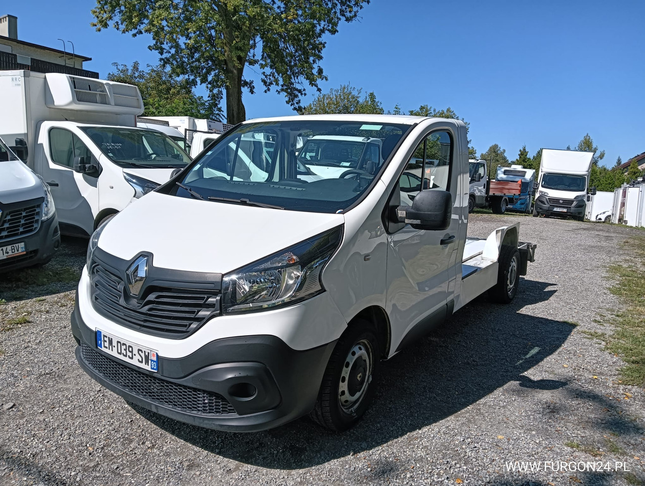 RENAULT TRAFIC PLATFORMA DO ZABUDOWY NR 871 - Van: picture 1 RENAULT TRAFIC PLATFORMA DO ZABUDOWY NR 871 - Van: picture 1