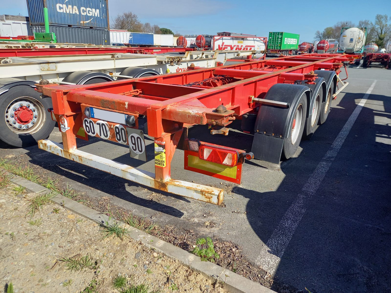FRUEHAUF - Container transporter/ Swap body semi-trailer: picture 2 FRUEHAUF - Container transporter/ Swap body semi-trailer: picture 2