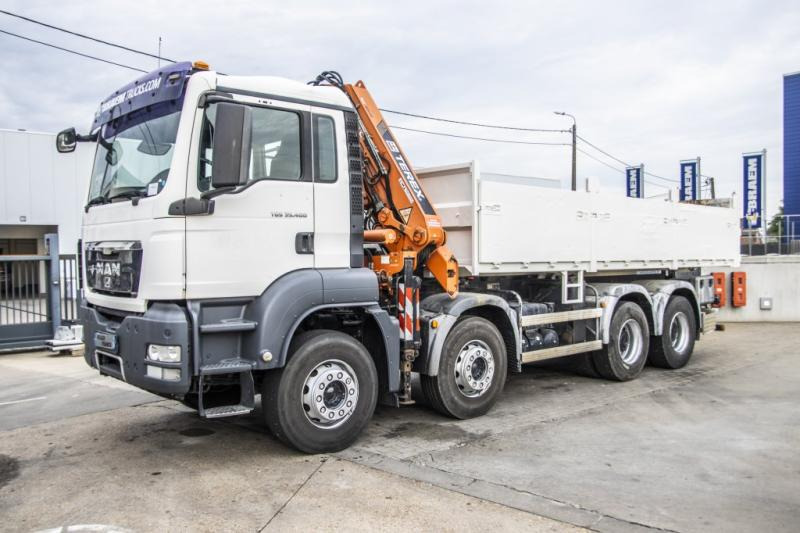 MAN TGS 35.400+TEREX 16T/2 - Tipper, Crane truck: picture 4 MAN TGS 35.400+TEREX 16T/2 - Tipper, Crane truck: picture 4