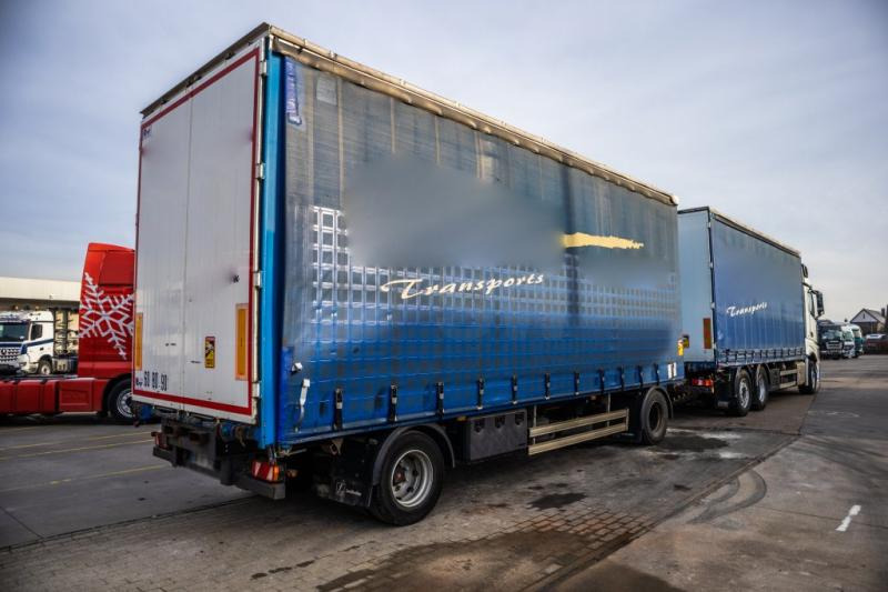 Mercedes ACTROS 2548 BL - Curtainsider truck: picture 4 Mercedes ACTROS 2548 BL - Curtainsider truck: picture 4