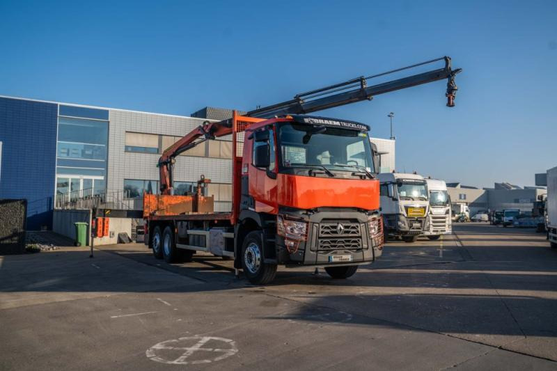 Renault C 380 DXI-6X2-PALFINGER 18002C/3 - Dropside/ Flatbed truck, Crane truck: picture 2 Renault C 380 DXI-6X2-PALFINGER 18002C/3 - Dropside/ Flatbed truck, Crane truck: picture 2
