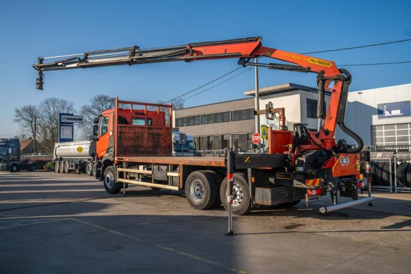 Renault C 380 DXI-6X2-PALFINGER 18002C/3 - Dropside/ Flatbed truck, Crane truck: picture 5 Renault C 380 DXI-6X2-PALFINGER 18002C/3 - Dropside/ Flatbed truck, Crane truck: picture 5