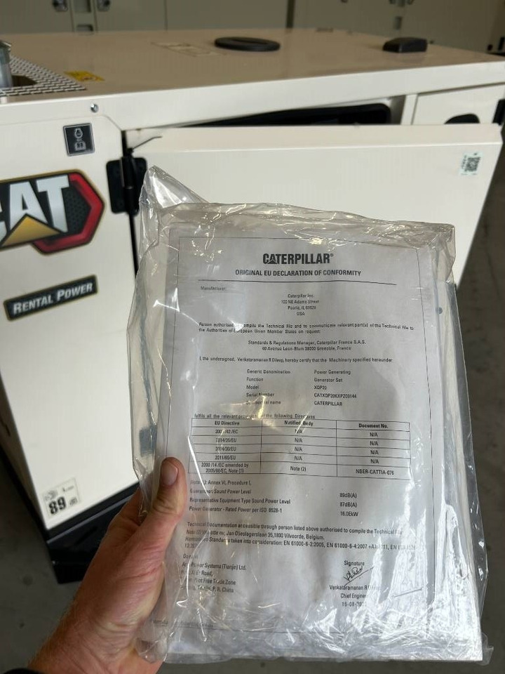 New Generator set CAT XQP20 - Generator 20 kVA Stage V - DPX-18121: picture 20 New Generator set CAT XQP20 - Generator 20 kVA Stage V - DPX-18121: picture 20