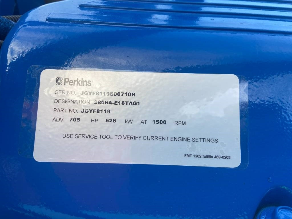 New Generator set FG Wilson P605-3 - 605 kVA Open Genset - DPX-16021-O: picture 8