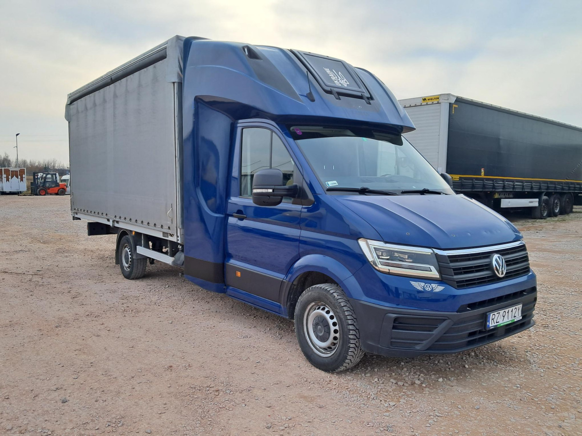 Curtain side van VOLKSWAGEN CRAFTER PLANDEKA: picture 1