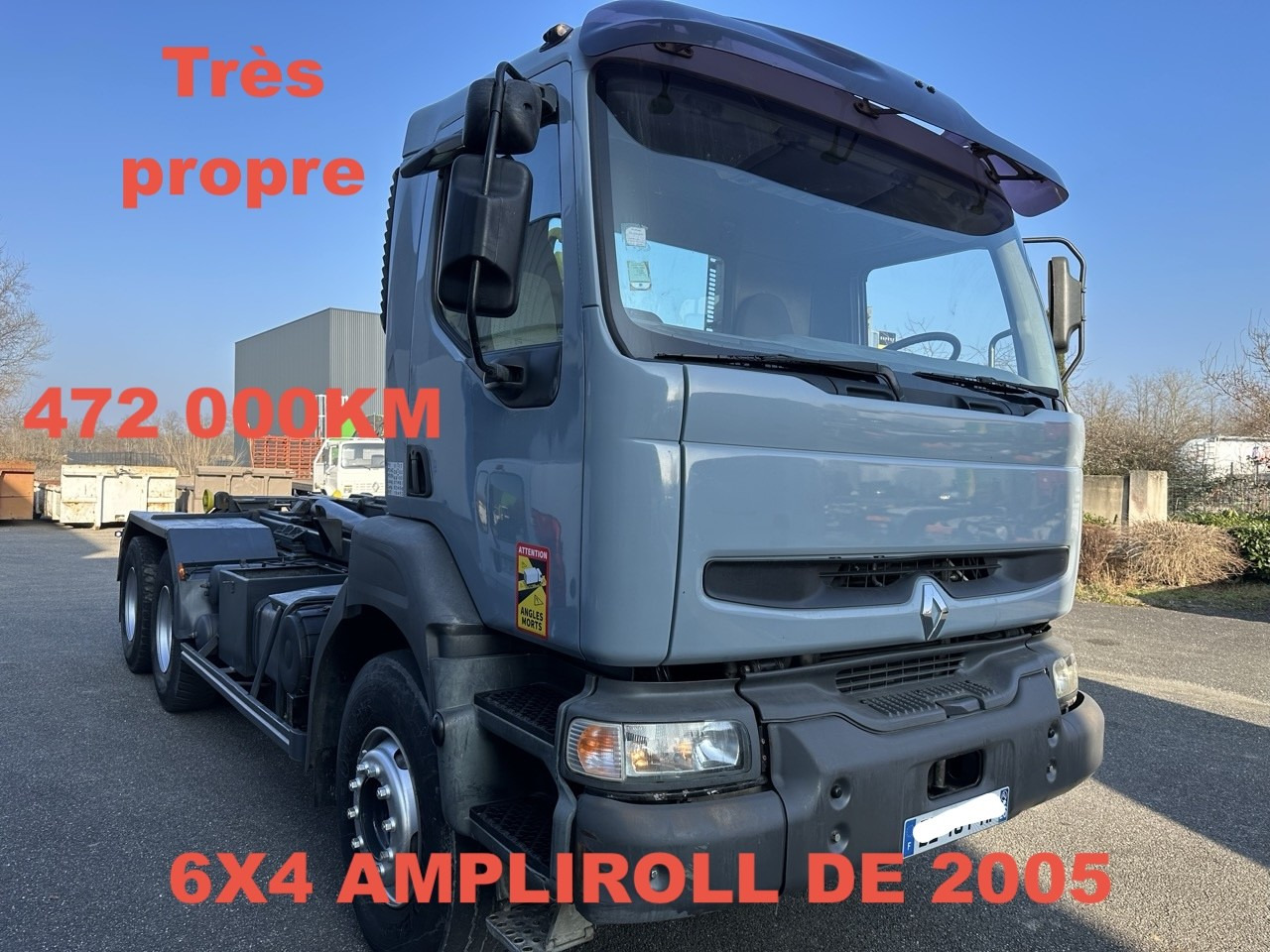 RENAULT KERAX 370 DCI - Hook lift truck: picture 2 RENAULT KERAX 370 DCI - Hook lift truck: picture 2