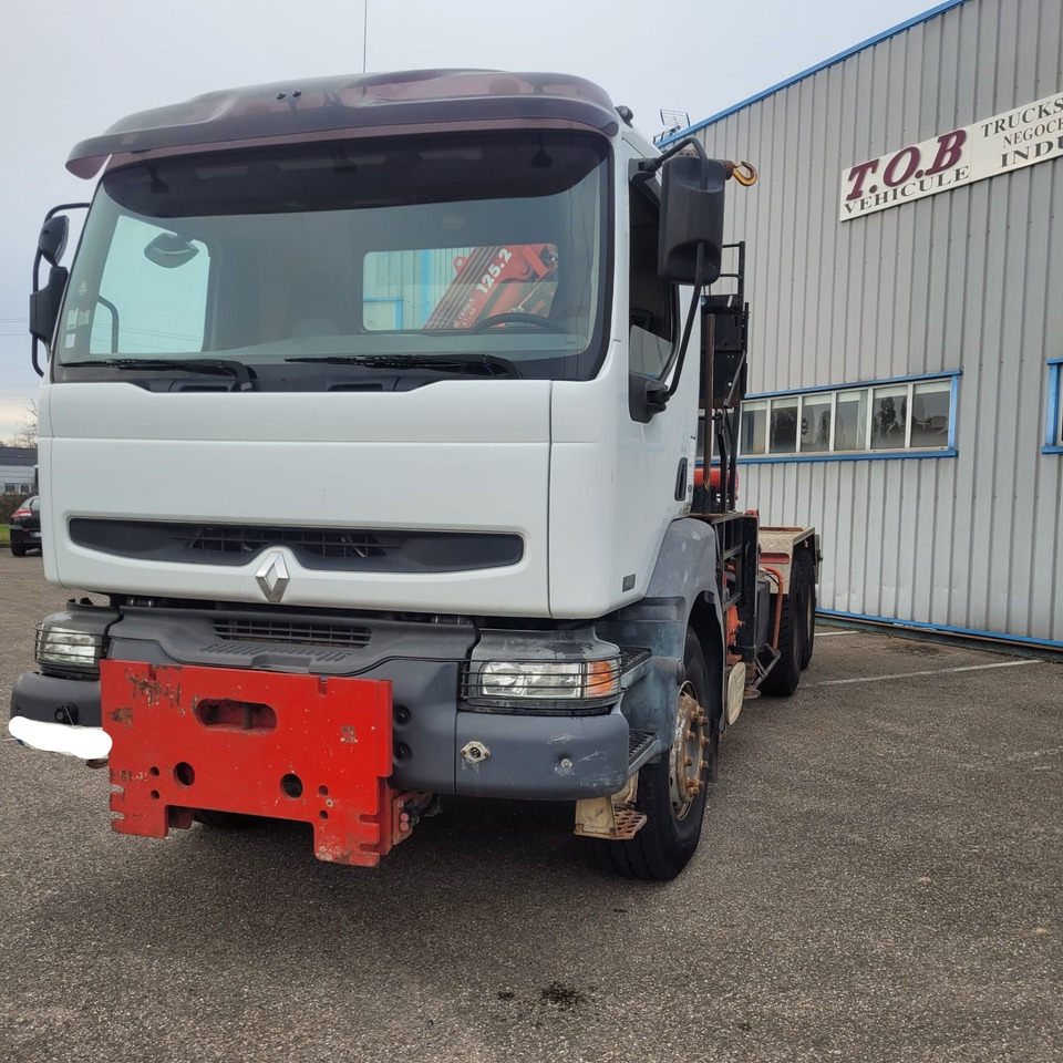 RENAULT KERAX AMPLIROLL GRUE 420DCI - Hook lift truck, Crane truck: picture 4 RENAULT KERAX AMPLIROLL GRUE 420DCI - Hook lift truck, Crane truck: picture 4