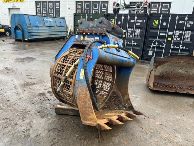 Attachment for Construction machinery Materialsorteringsskopa Trevi Benne BVR 12E med s60 fäste: picture 1