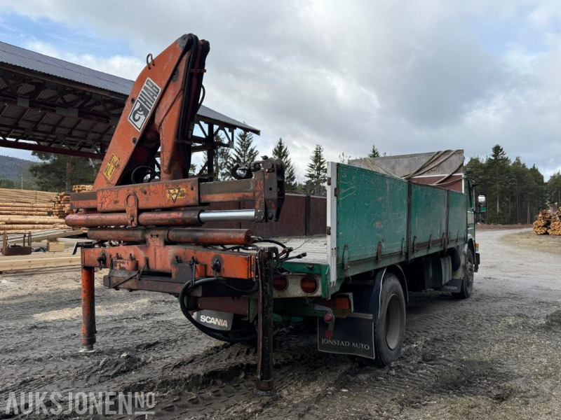 1981 Scania P82M 4X2 LS50 - Crane truck: picture 5 1981 Scania P82M 4X2 LS50 - Crane truck: picture 5