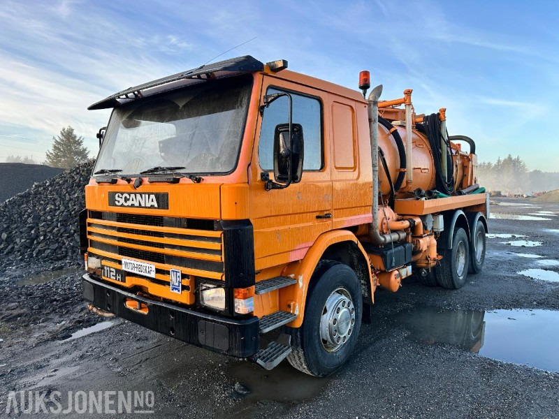 1984 Scania P112H 6X2 LSlamsuger / Sugebil – Motorredskap - Vacuum truck: picture 1 1984 Scania P112H 6X2 LSlamsuger / Sugebil – Motorredskap - Vacuum truck: picture 1