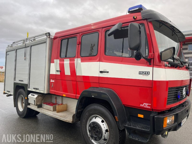 1990 Mercedes-Benz 1120 AF Brannbil, med kun 44745 km, Eu godkjent til 30.04.2026 - Fire truck: picture 2 1990 Mercedes-Benz 1120 AF Brannbil, med kun 44745 km, Eu godkjent til 30.04.2026 - Fire truck: picture 2