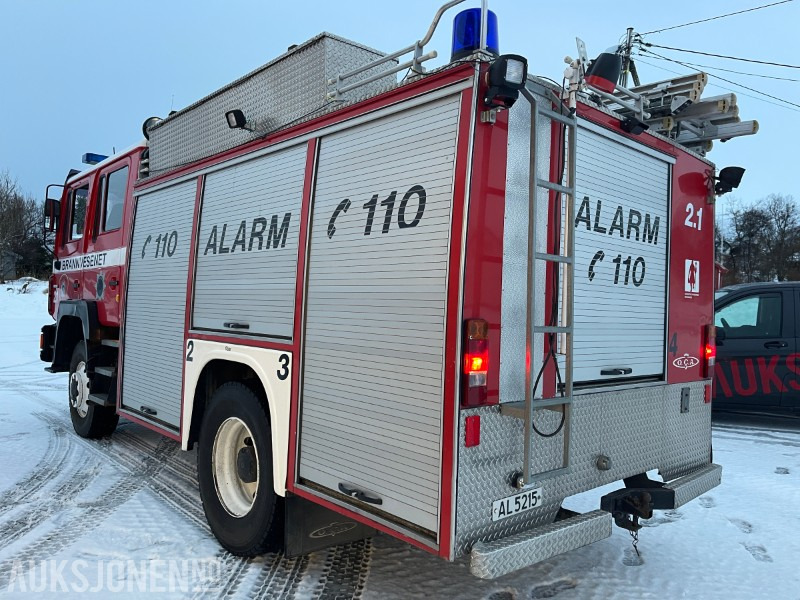 1991 MAN 12.232 FA Brannbil med kun 31150 km, registrert som motorredskap - Fire truck: picture 4 1991 MAN 12.232 FA Brannbil med kun 31150 km, registrert som motorredskap - Fire truck: picture 4
