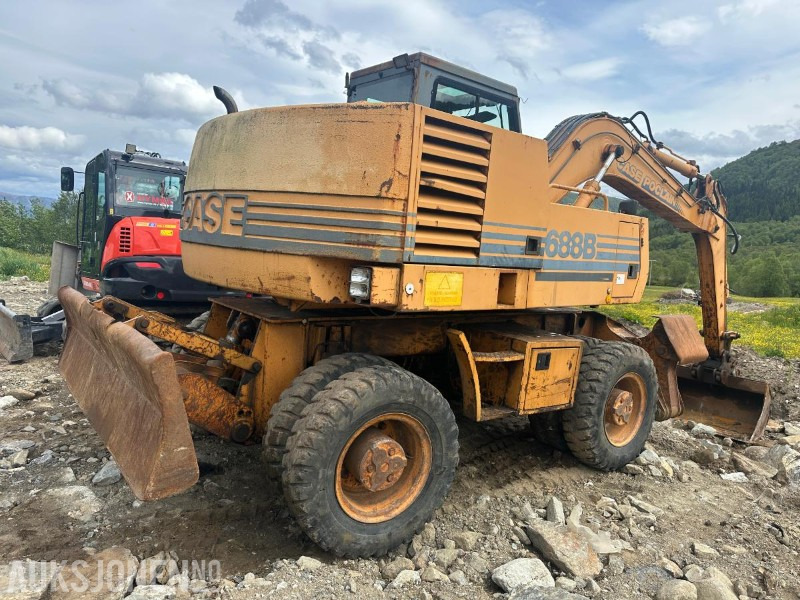 1995 Case Poclain 688B-P hjulgraver med rotortilt og pusseskuffe - Excavator: picture 5 1995 Case Poclain 688B-P hjulgraver med rotortilt og pusseskuffe - Excavator: picture 5