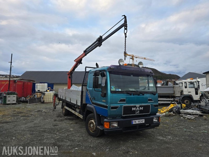 1996 MAN 8.223 LC Kranbil - 355000KM - Crane truck: picture 2 1996 MAN 8.223 LC Kranbil - 355000KM - Crane truck: picture 2