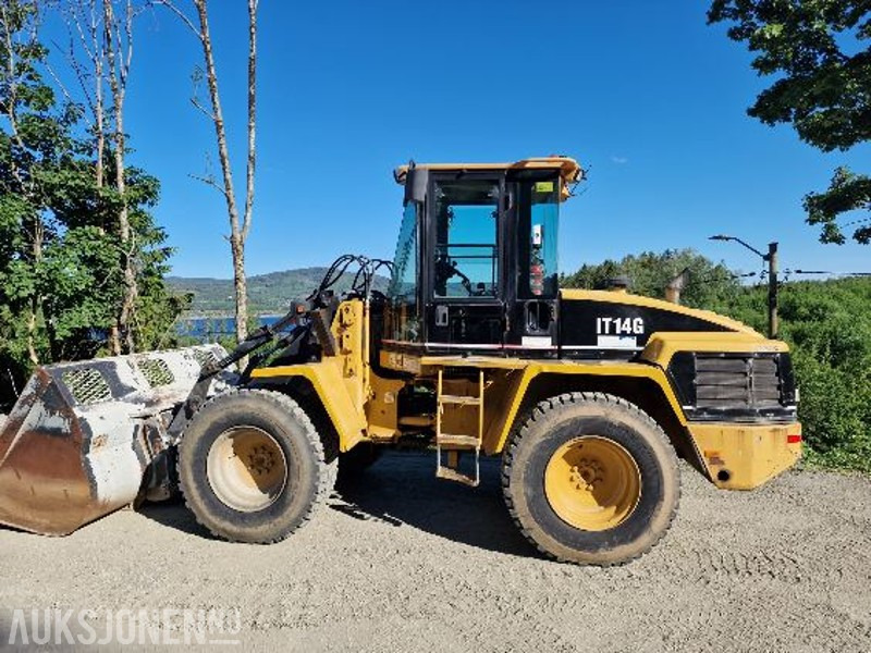1999 Cat IT14G hjullaster snø skuffe/grus skuffe 10039 timer - Wheel loader: picture 1 1999 Cat IT14G hjullaster snø skuffe/grus skuffe 10039 timer - Wheel loader: picture 1