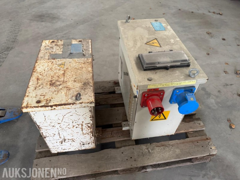 2 stk trafoer - Construction equipment: picture 1 2 stk trafoer - Construction equipment: picture 1