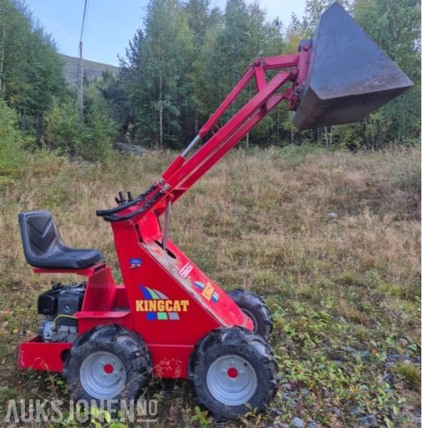 2000 Kingcat KC500 med skuffe - Honda GD411 dieselmotor - Tredjefunksjon - Farm tractor: picture 2 2000 Kingcat KC500 med skuffe - Honda GD411 dieselmotor - Tredjefunksjon - Farm tractor: picture 2