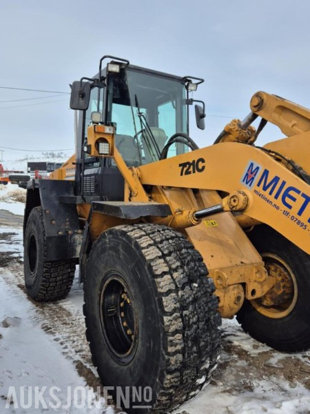 2001 Case 721C Hjullaster - Gjerstad skuffe - 11494T - Wheel loader: picture 3 2001 Case 721C Hjullaster - Gjerstad skuffe - 11494T - Wheel loader: picture 3